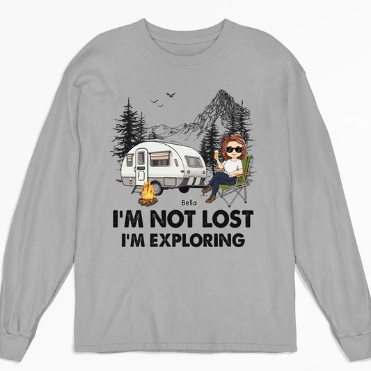 Not Lost - Personalized Custom Long Sleeve T-shirt