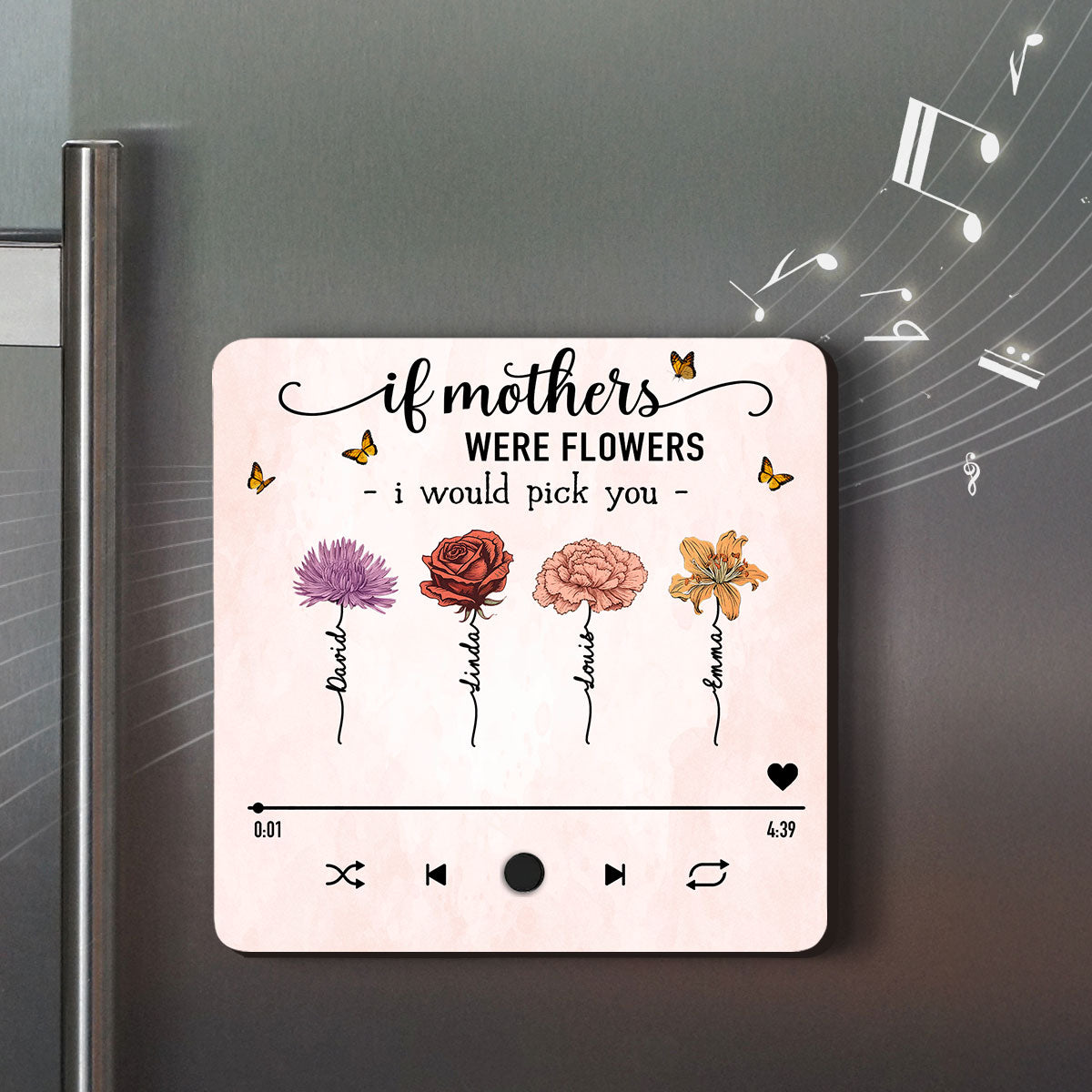 I Would Pick You - Personalized Custom Music Fridge Magnet
