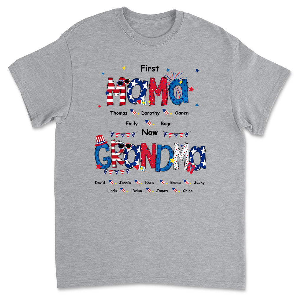 Happiness Is Being A Mom - Personalized Custom Unisex T-shirt