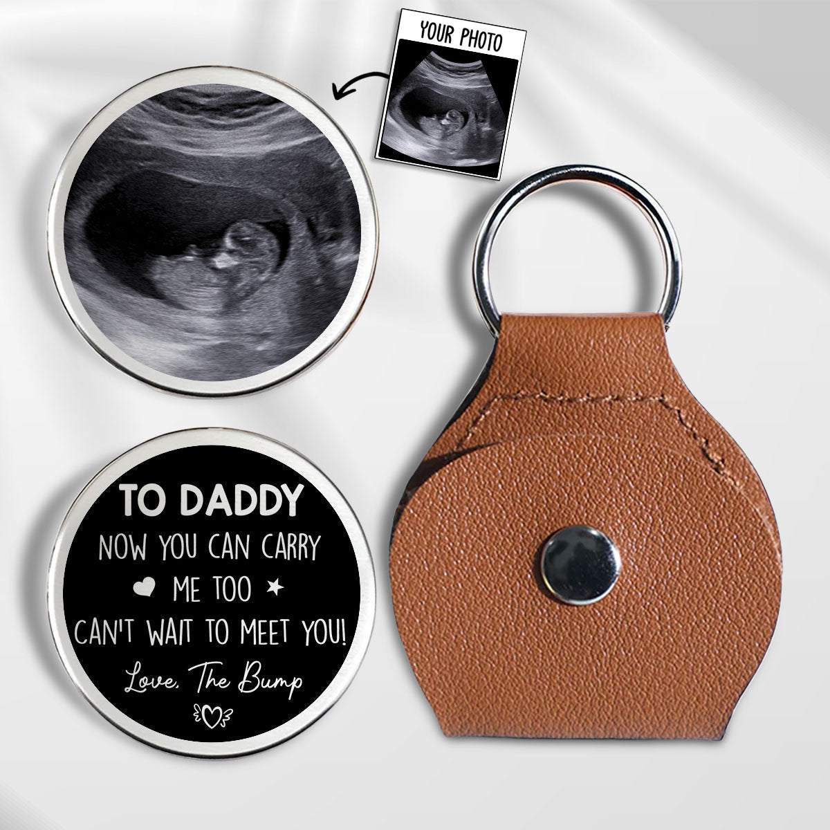 Now You Can Carry Me Too - Personalized Custom Pocket Hug