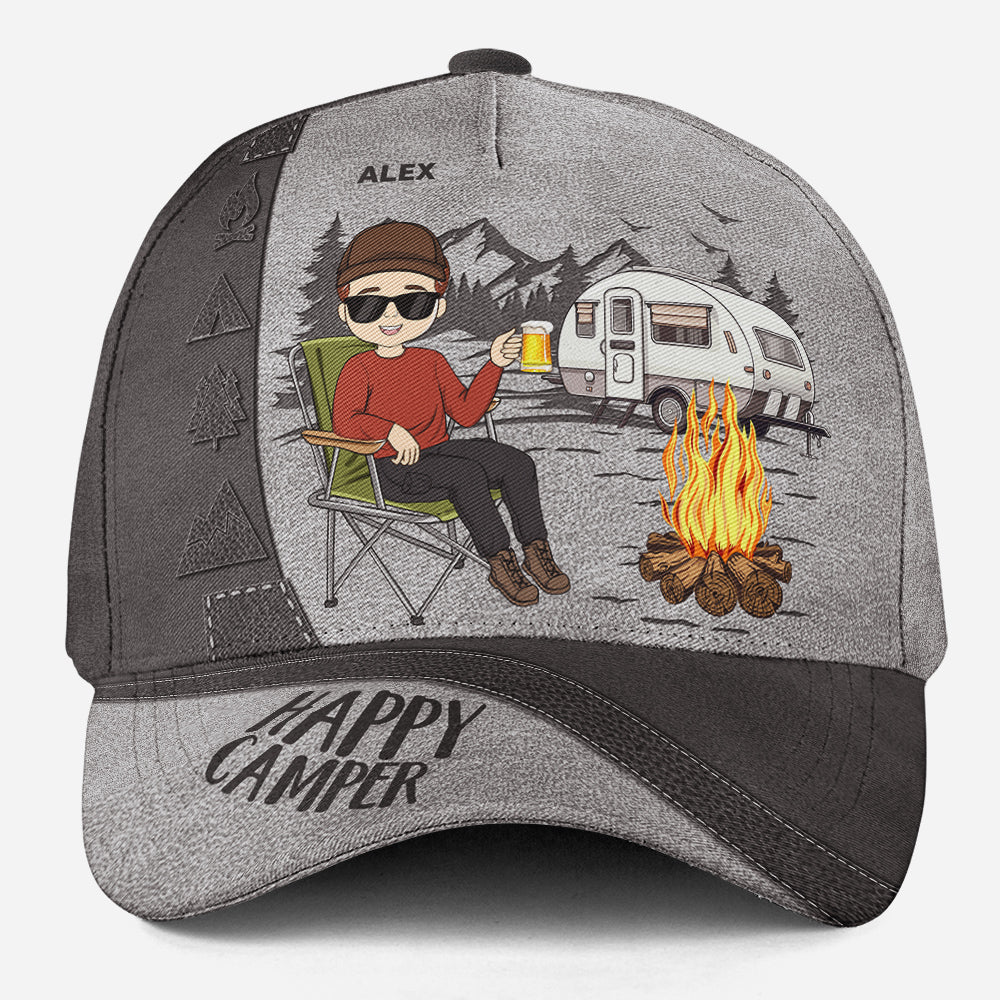 Camp Hair Don't Care - Personalized Classic Cap