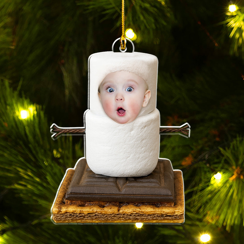 Sweet Smore Snow First Christmas - Personalized Custom Acrylic Ornament