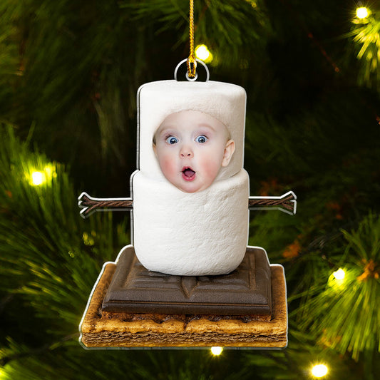 Sweet Smore Snow First Christmas - Personalized Custom Acrylic Ornament