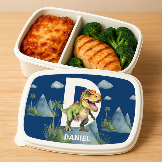 Cute Dinosaur - Personalized Custom Lunch Box
