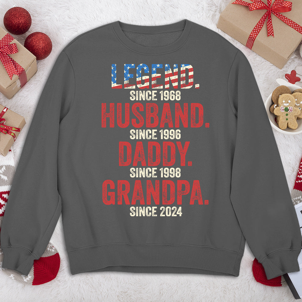 Daddy Is A Legend  - Personalized Custom Shirt