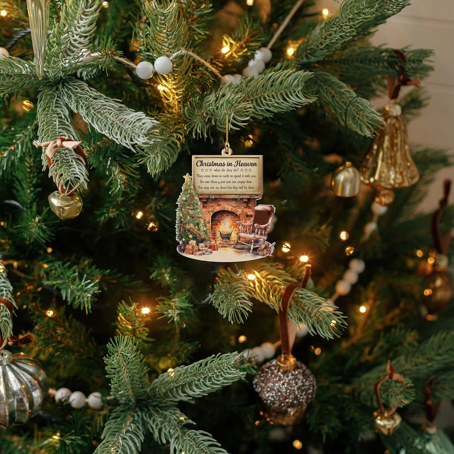 Christmas In Heaven - Acrylic Ornament