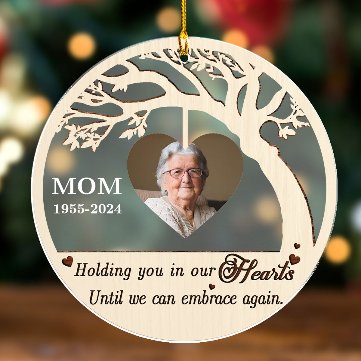 From Heaven - Personalized Custom Frosted Acrylic Ornament