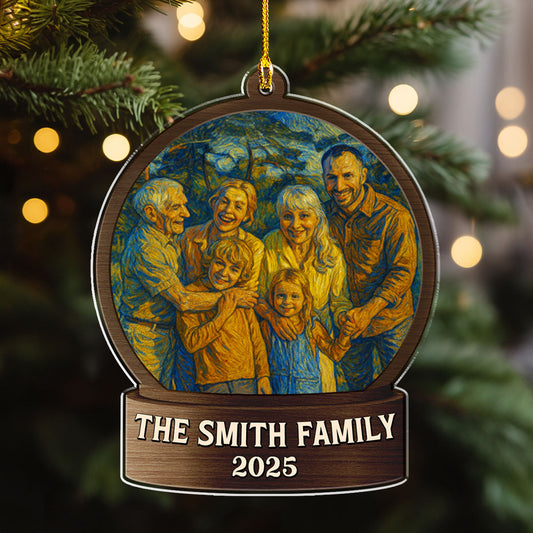 Home Sweet Home - Personalized Custom Acrylic Ornament