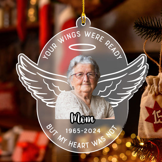 Loved Beyond Words - Personalized Custom Frosted Acrylic Ornament