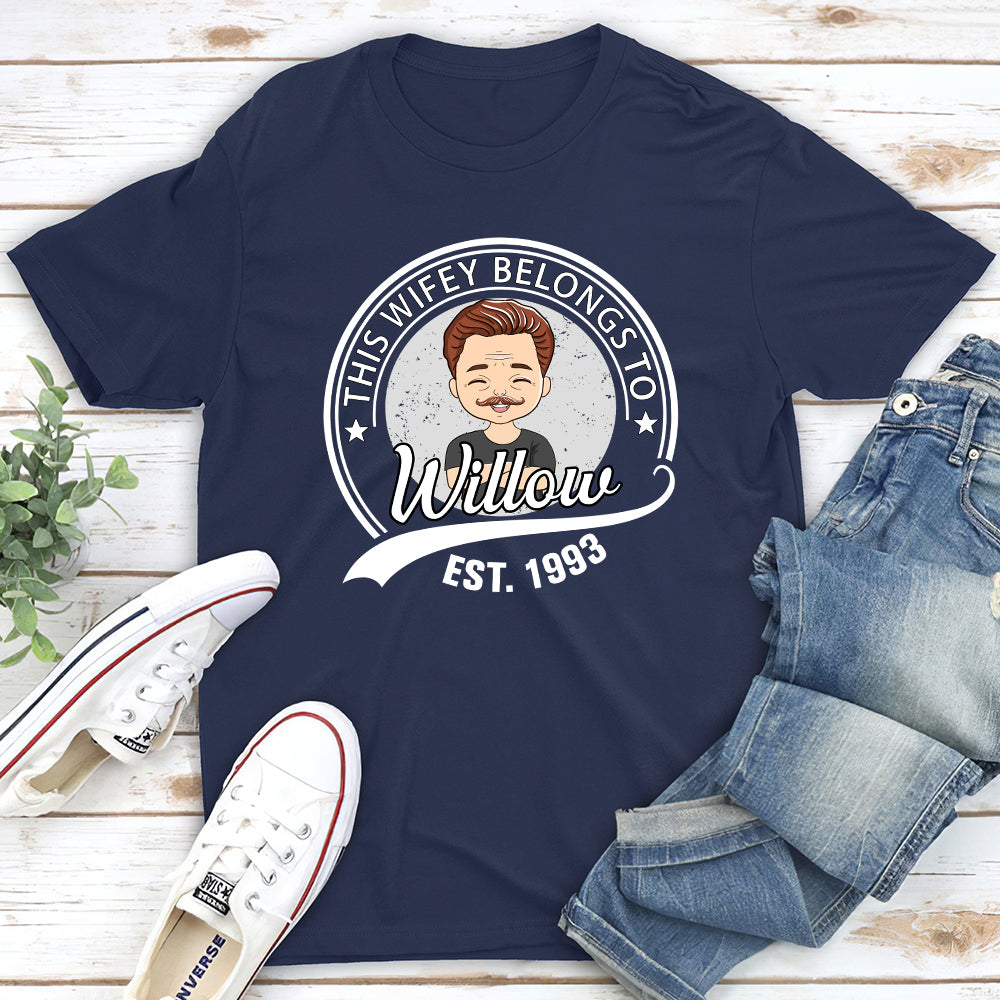 Belongs To - Personalized Custom Classic T-shirt