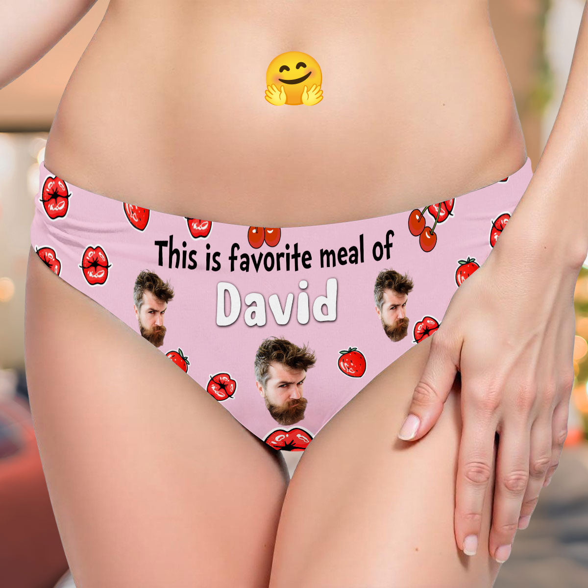 This Is My Favorite Meal - Personalized Women Briefs