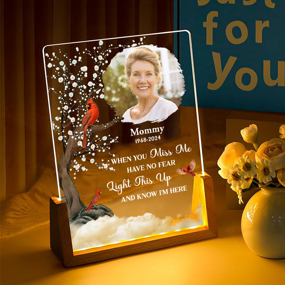 Light This Up - Personalized Custom Plaque With Walnut Base