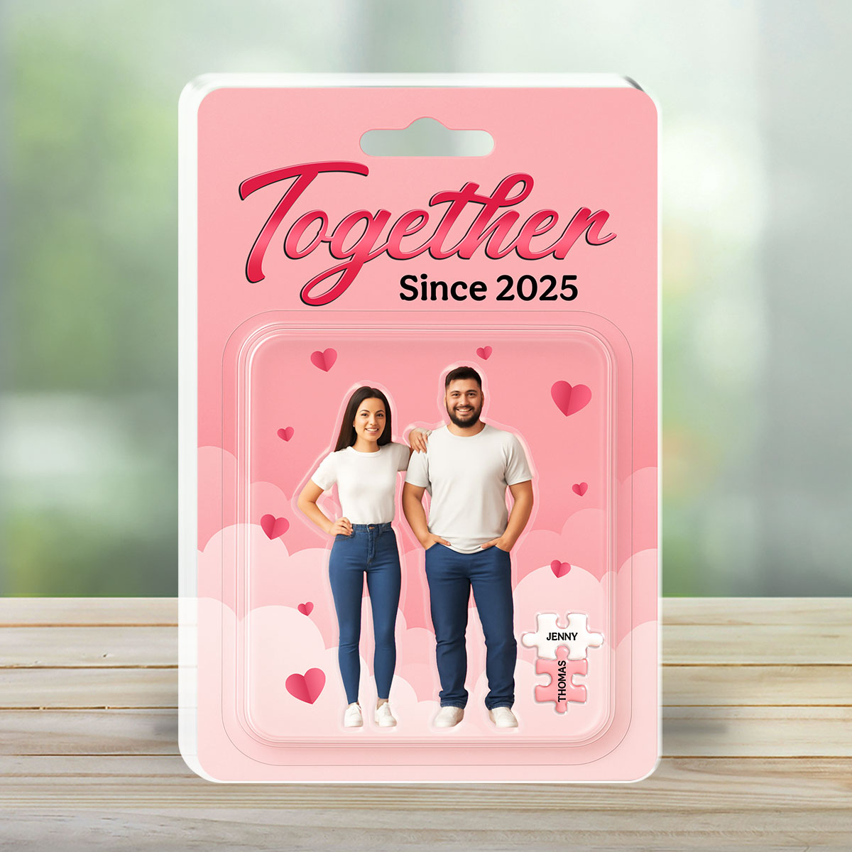 You Are My Missing Piece - Personalized Custom Acrylic Plaque