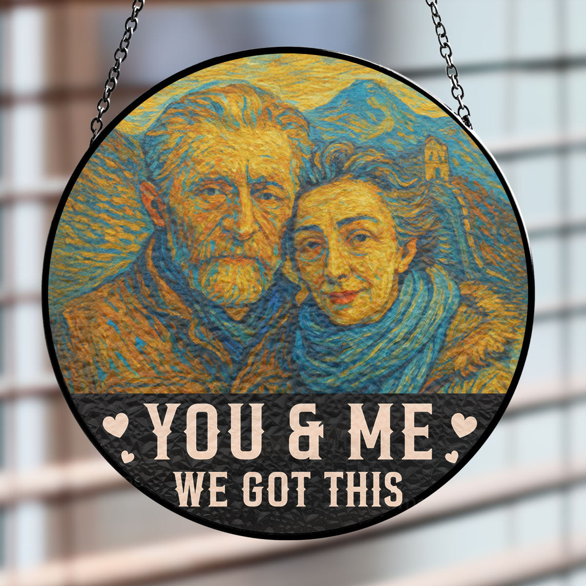 We Got This - Personalized Custom Window Hanging Suncatcher