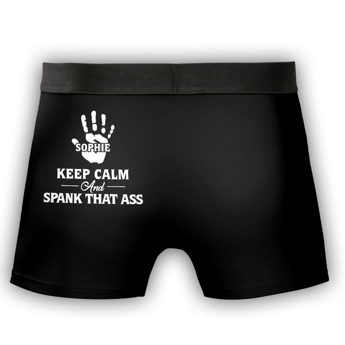 Good Vibes Bad Girl Time - Personalized Photo Men's Boxer Briefs