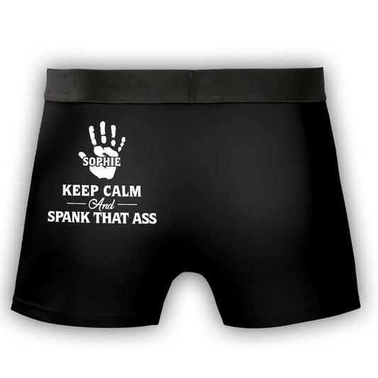 Good Vibes Bad Girl Time - Personalized Photo Men's Boxer Briefs