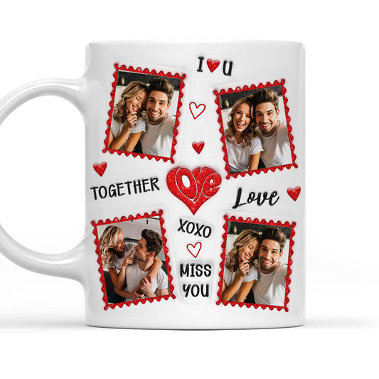 A Lifetime Is Never Enough With You - Personalized Custom 3D Inflated Effect Mug