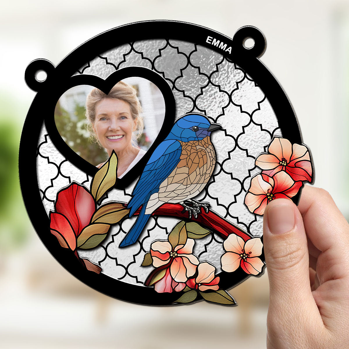 I Am By Your Side - Personalized Custom Suncatcher