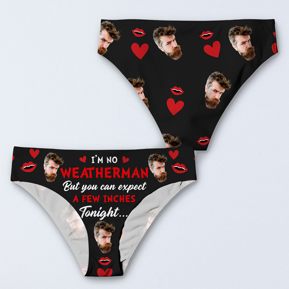 Forecast Says Inches Are Expected - Personalized Women Briefs