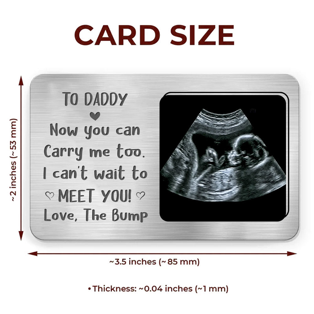 Bump Love - Personalized Custom Wallet Card