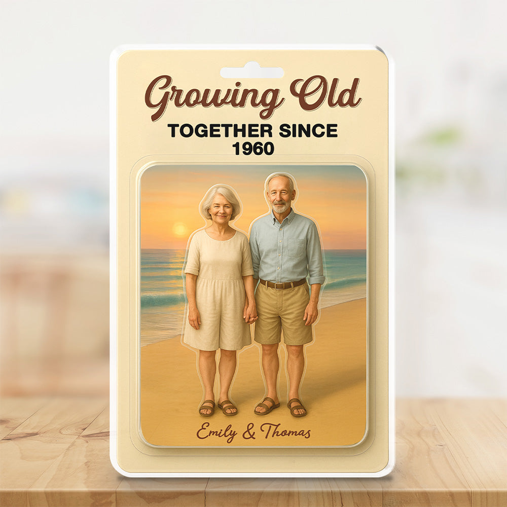 Growing Old Together - Personalized Custom Acrylic Plaque