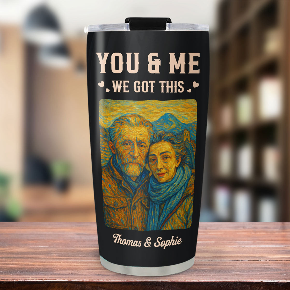 Husband And Wife We Got This - Personalized Custom Tumbler