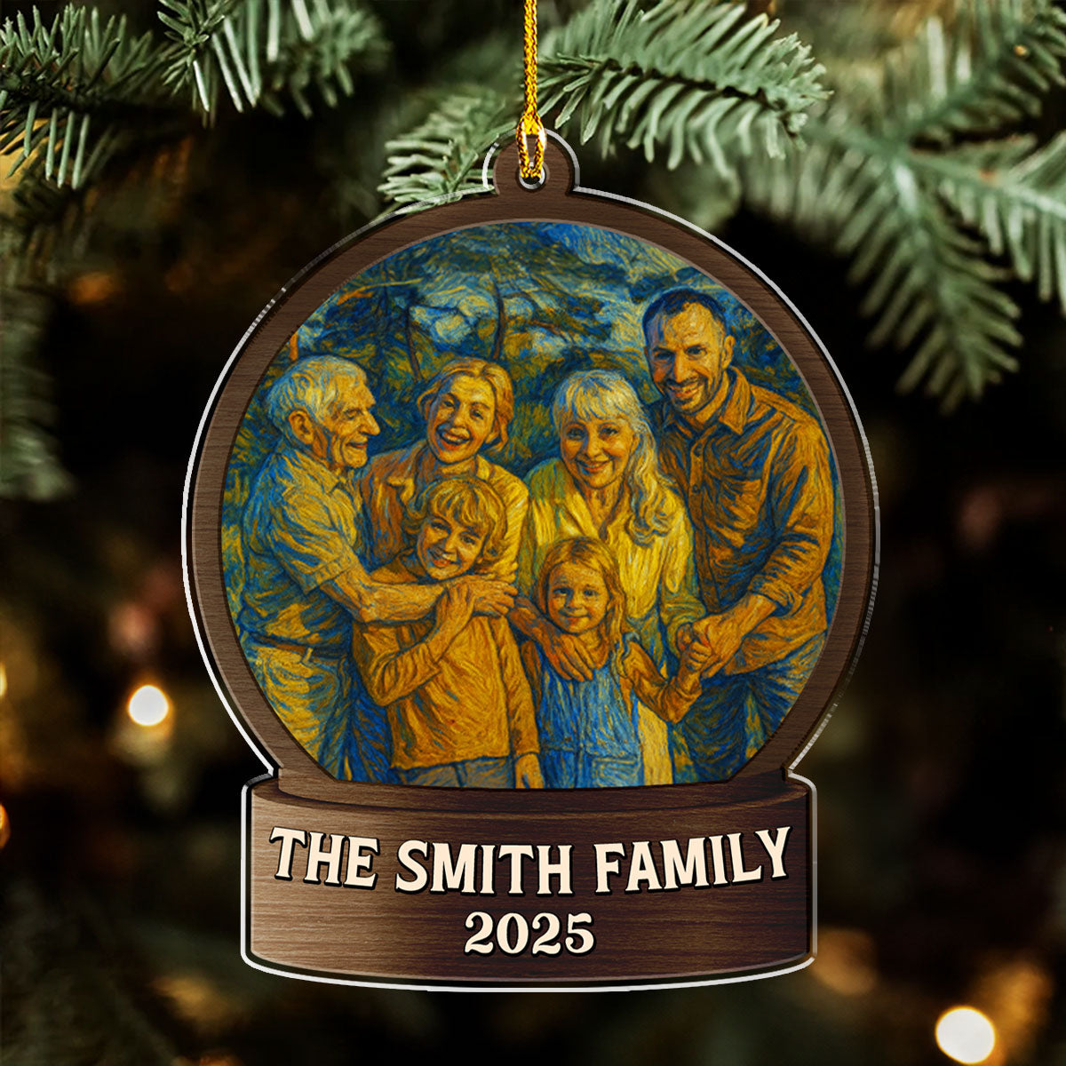 Home Sweet Home - Personalized Custom Acrylic Ornament