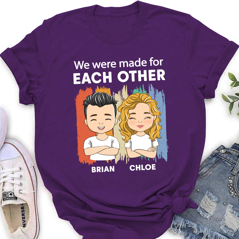 For Each Other - Personalized Custom Women's T-shirt