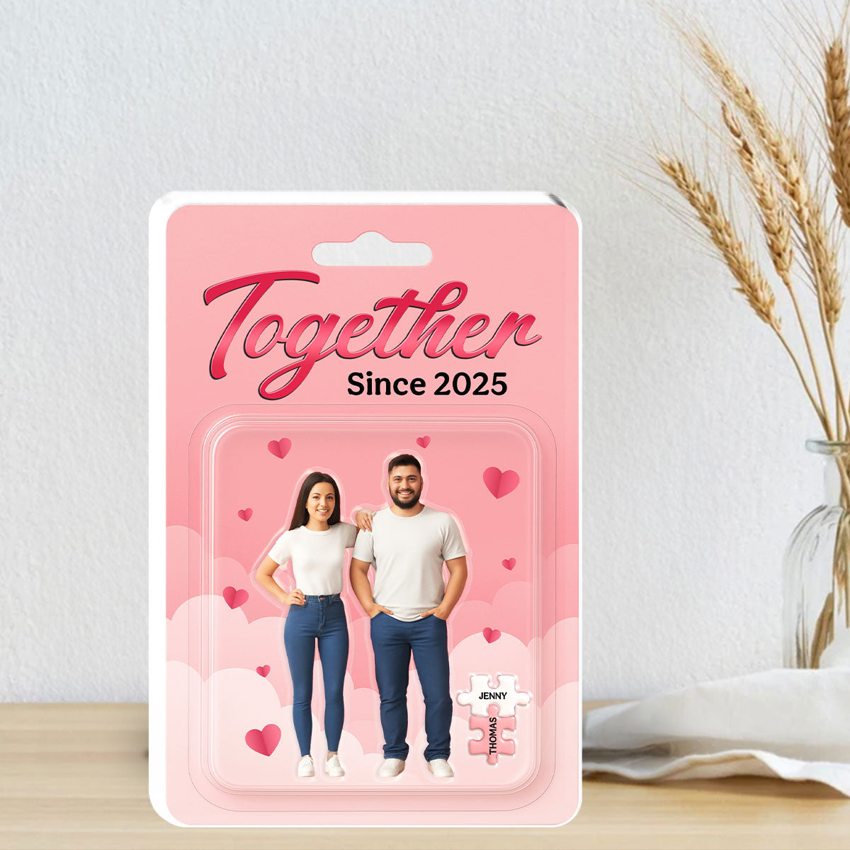 You Are My Missing Piece - Personalized Custom Acrylic Plaque