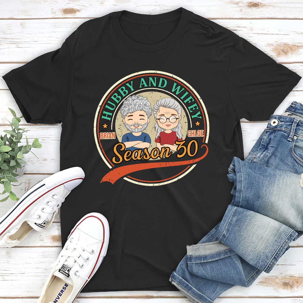 Hubby & Wifey - Personalized Custom Classic T-shirt