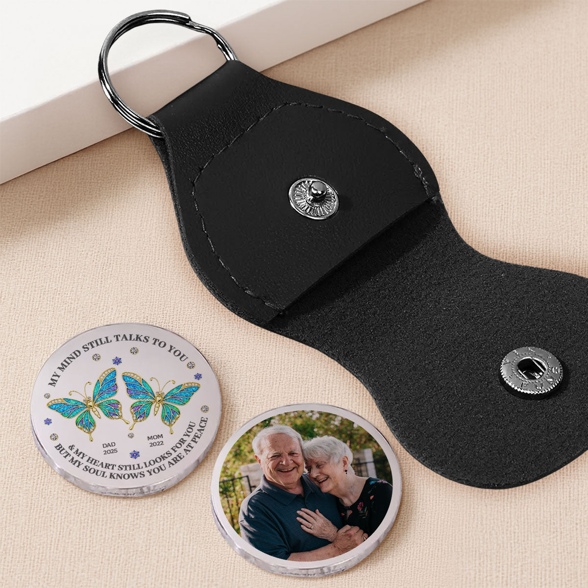 My Soul Knows You Are At Peace - Personalized Custom Pocket Hug