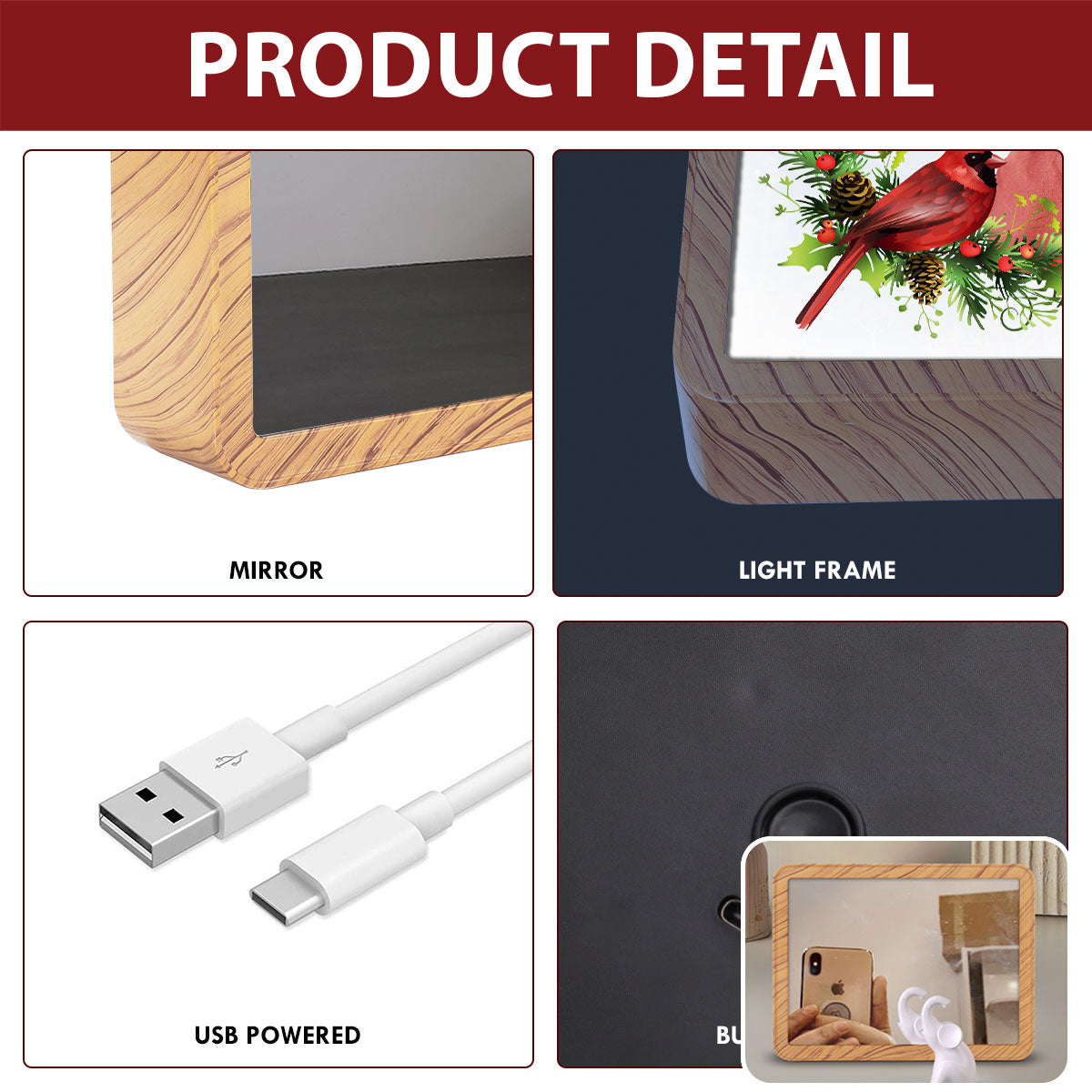 I Am Always With You - Personalized Custom Magic Mirror