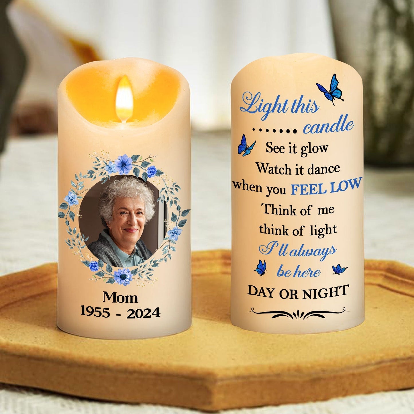 Light This Candle - Personalized Custom LED Candle