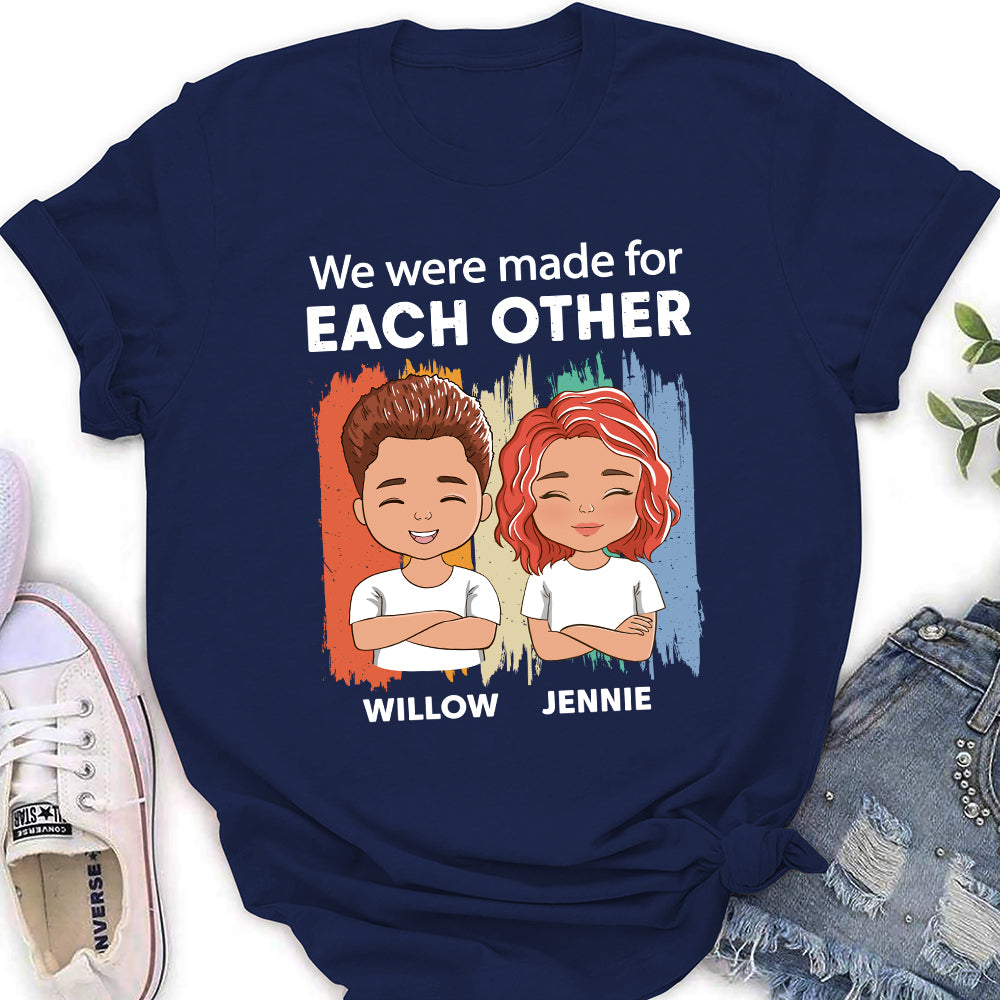 For Each Other - Personalized Custom Women's T-shirt