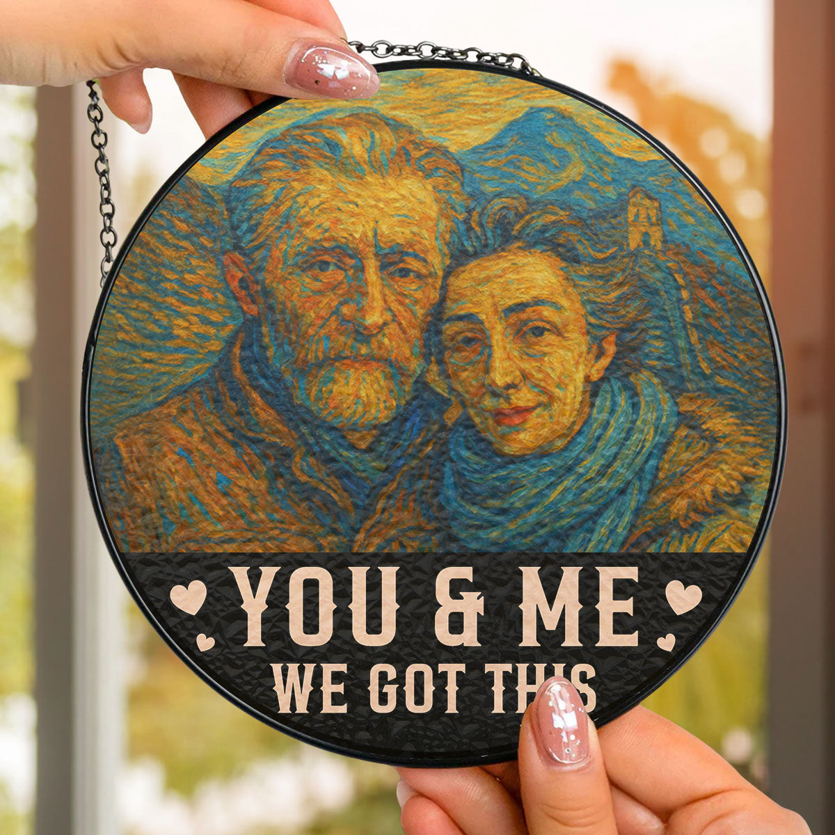 We Got This - Personalized Custom Window Hanging Suncatcher