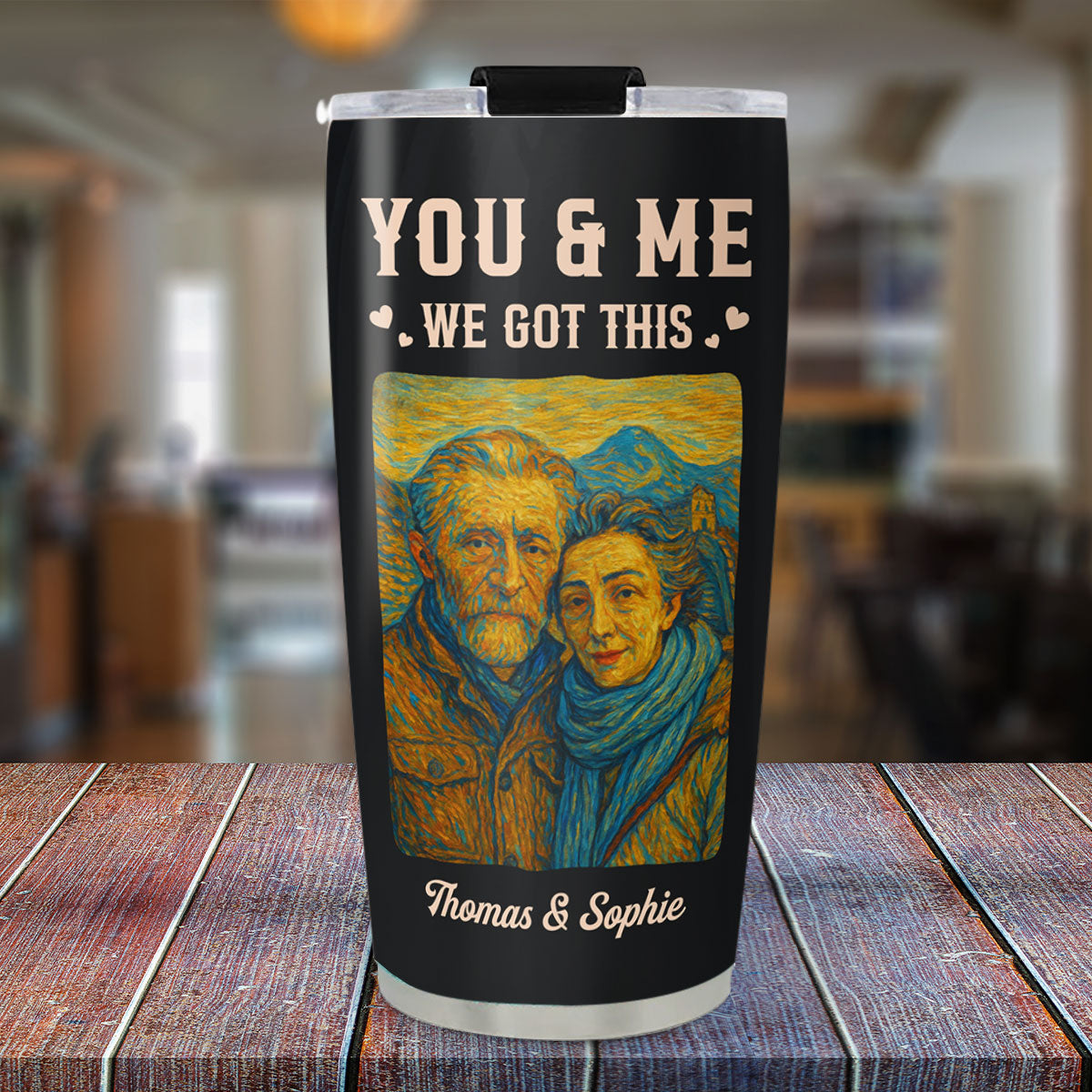 Husband And Wife We Got This - Personalized Custom Tumbler