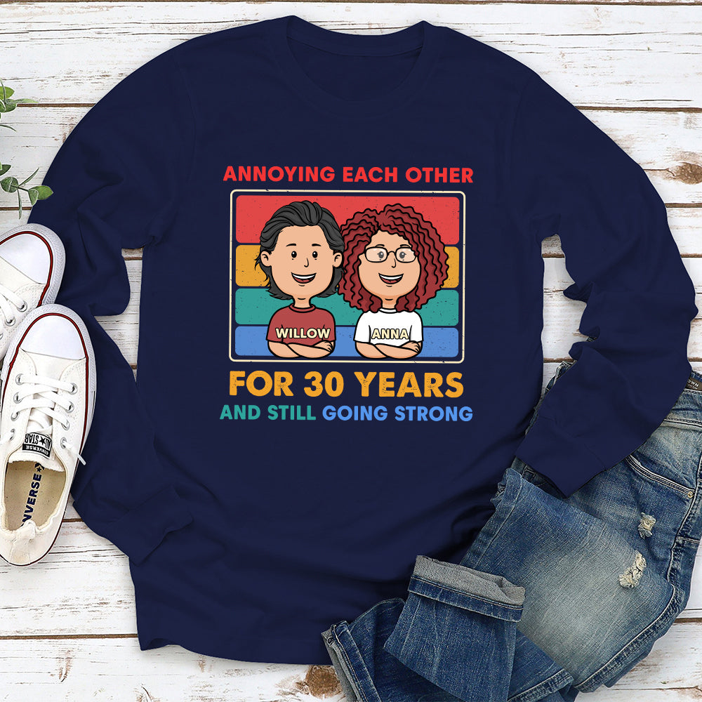 Going Strong - Personalized Custom Long Sleeve T-shirt