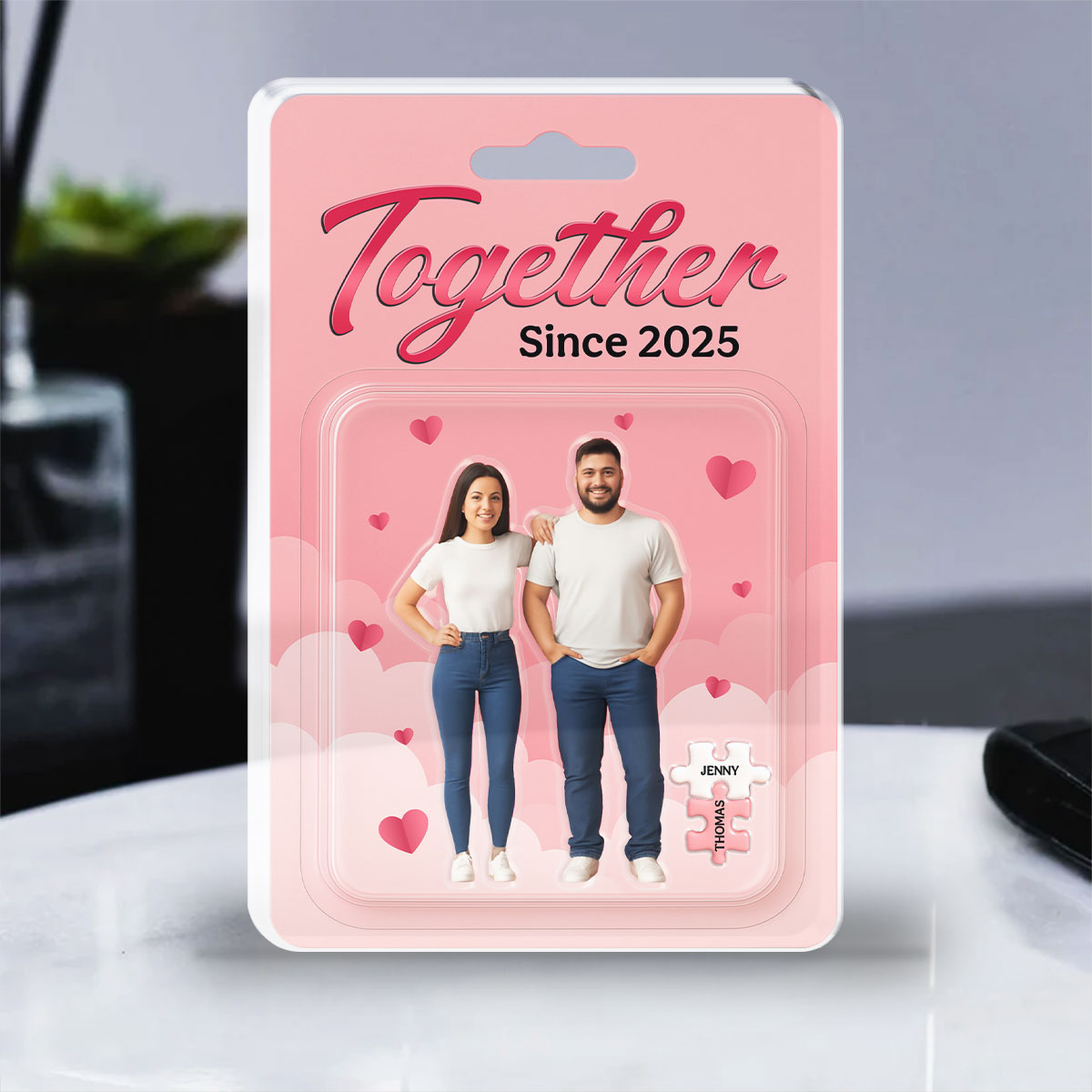 You Are My Missing Piece - Personalized Custom Acrylic Plaque