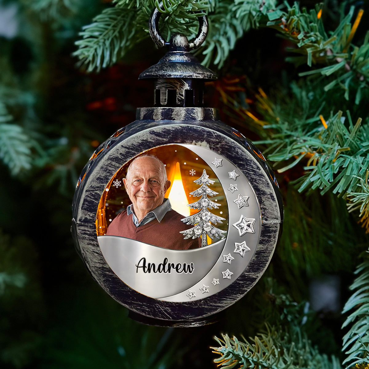 Still With You - Personalized Custom 3D Effect Christmas Lantern