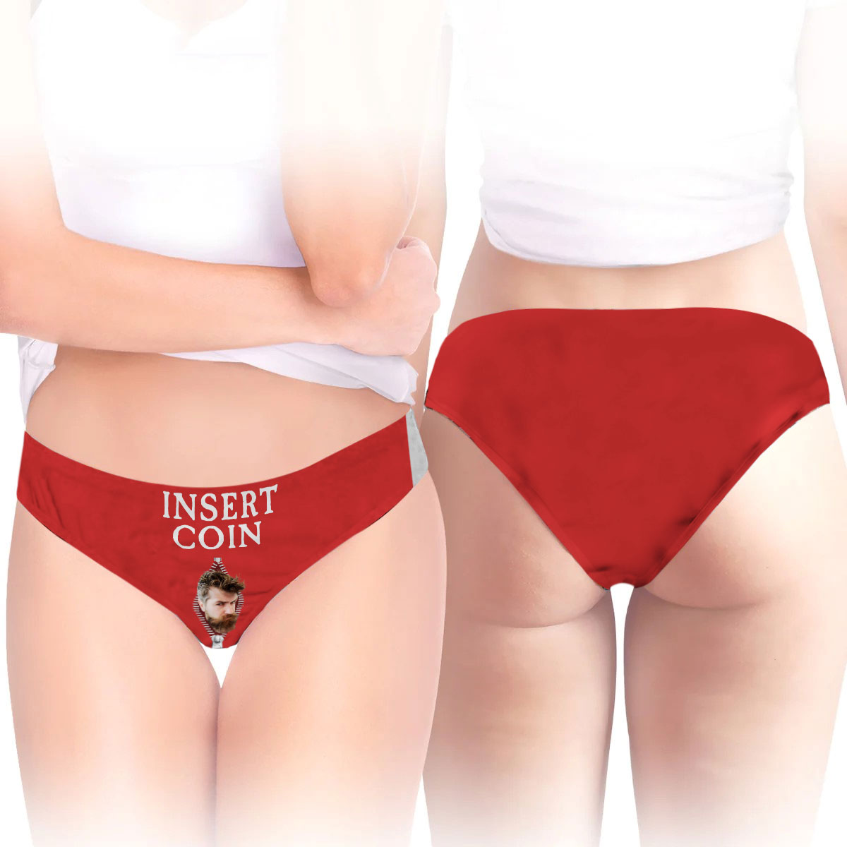 Insert Coin - Personalized Women Briefs