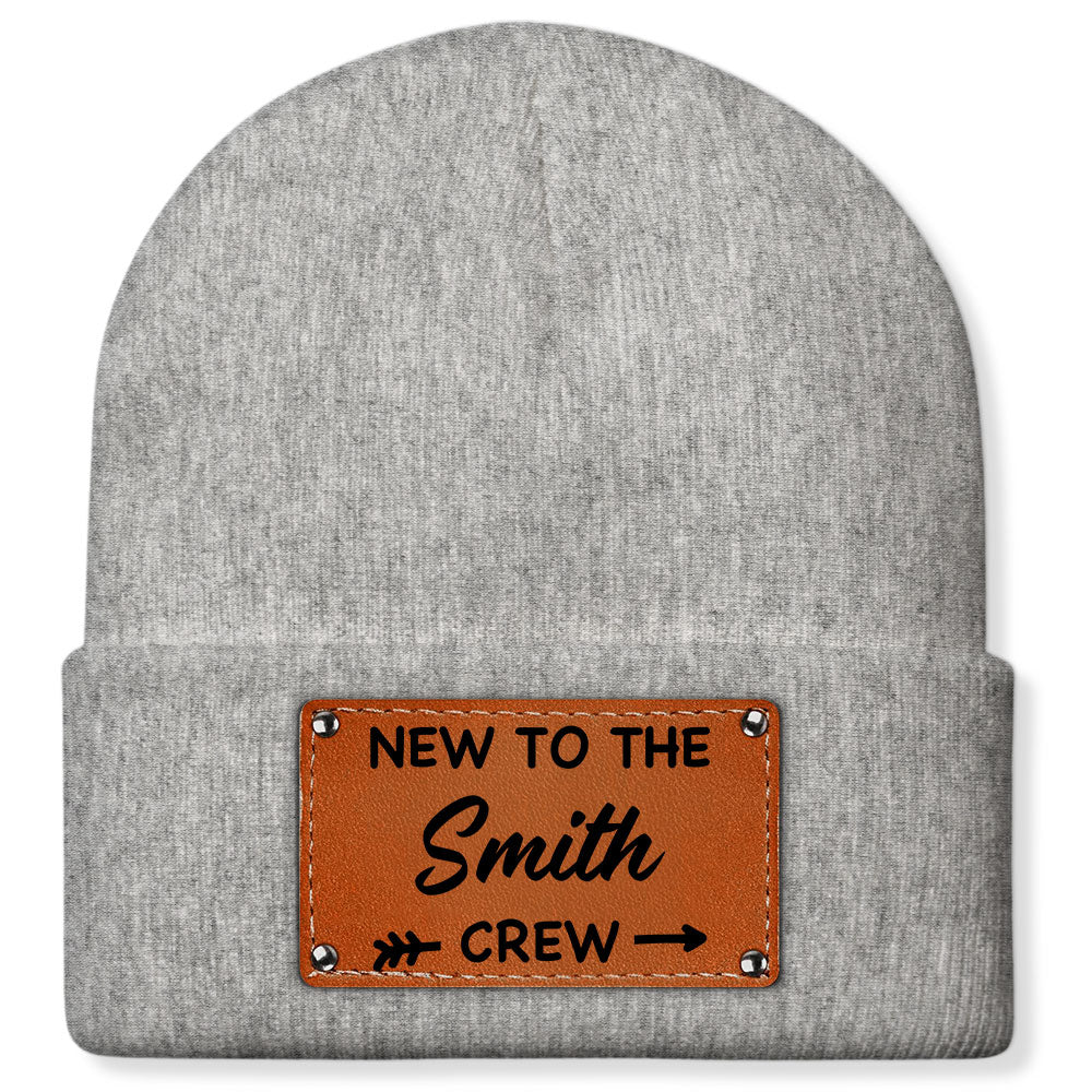 New To The Crew - Personalized Custom Beanie