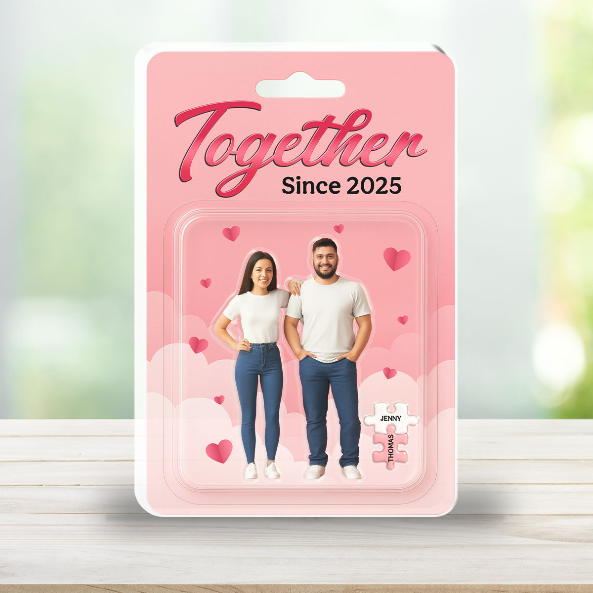 You Are My Missing Piece - Personalized Custom Acrylic Plaque