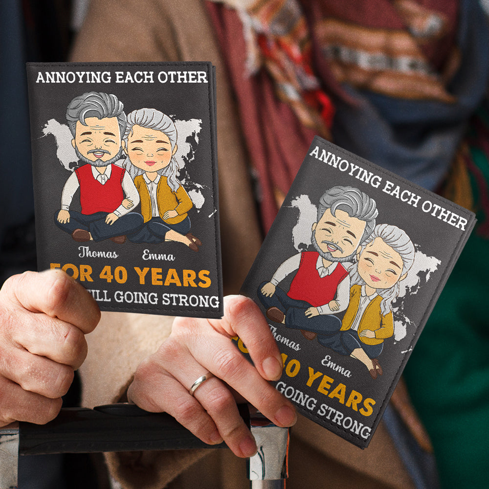 Still Going Strong - Personalized Custom Passport Cover