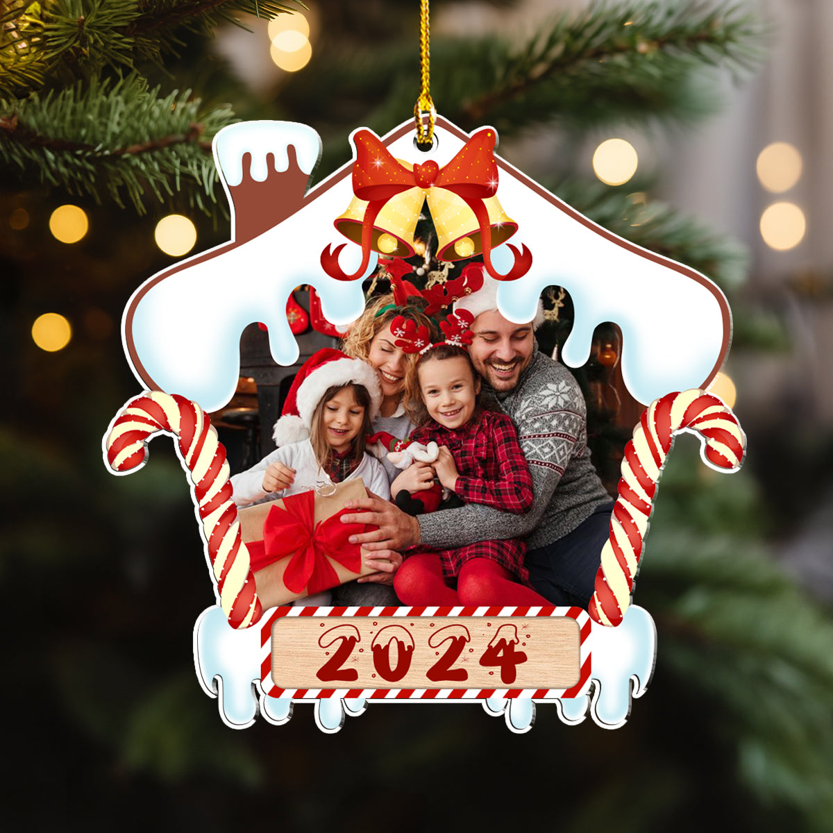 Christmas 2024 - Personalized Custom Acrylic Ornament