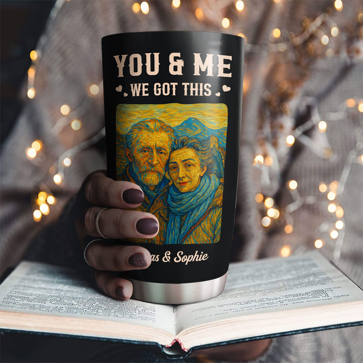 Husband And Wife We Got This - Personalized Custom Tumbler