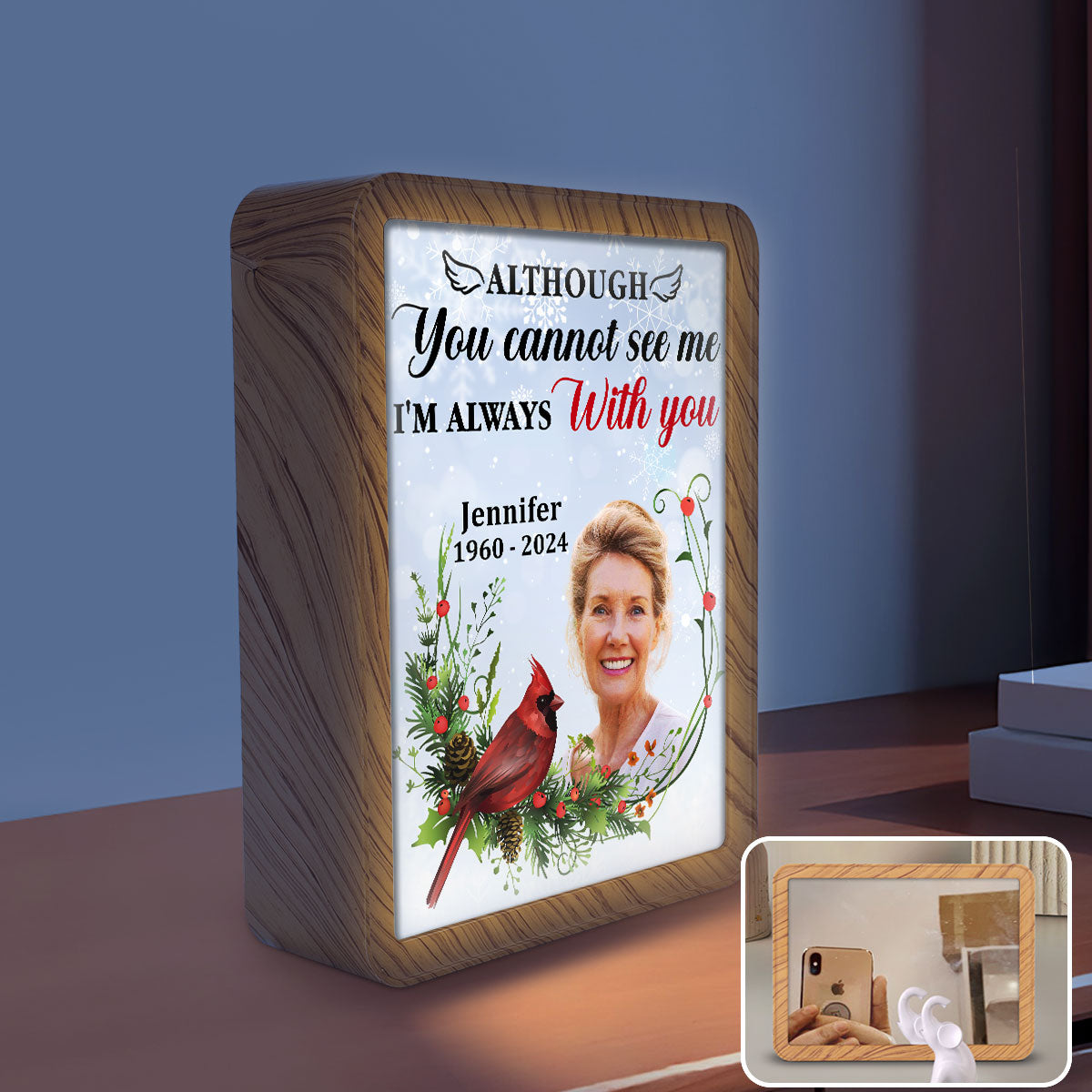 I Am Always With You - Personalized Custom Magic Mirror