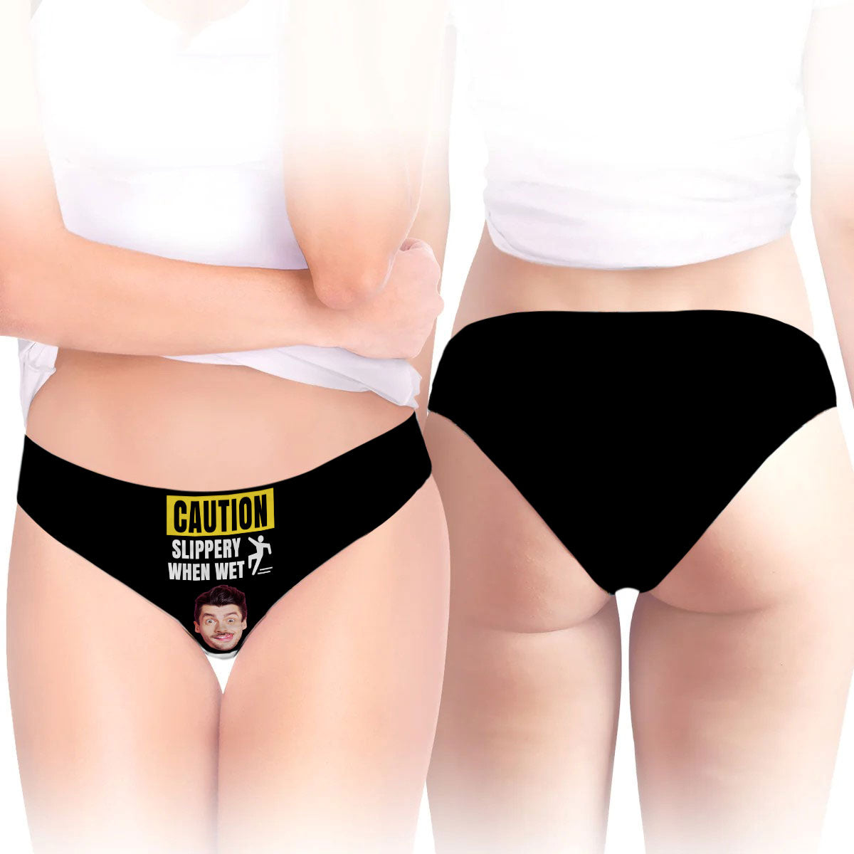 Do Not Disturb This Area - Personalized Women Briefs