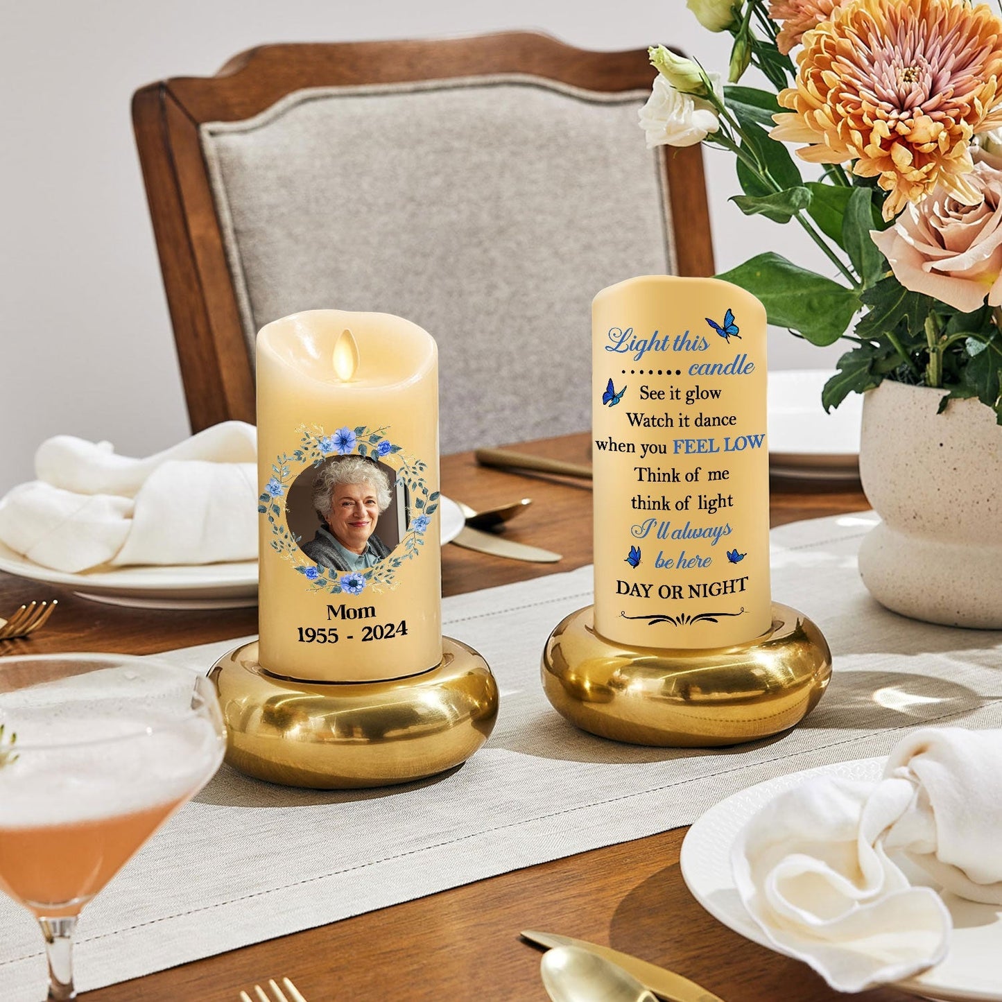 Light This Candle - Personalized Custom LED Candle