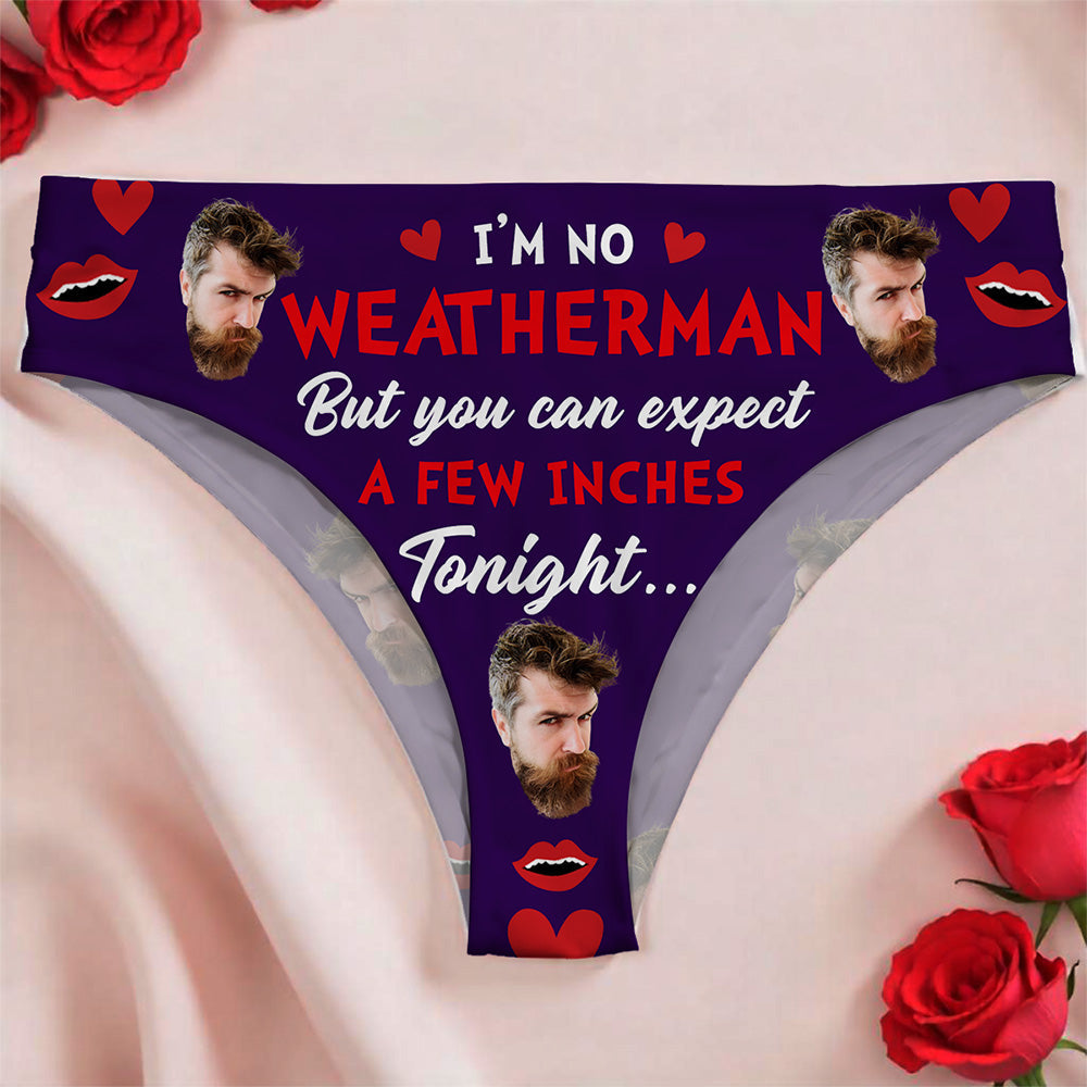 Forecast Says Inches Are Expected - Personalized Women Briefs