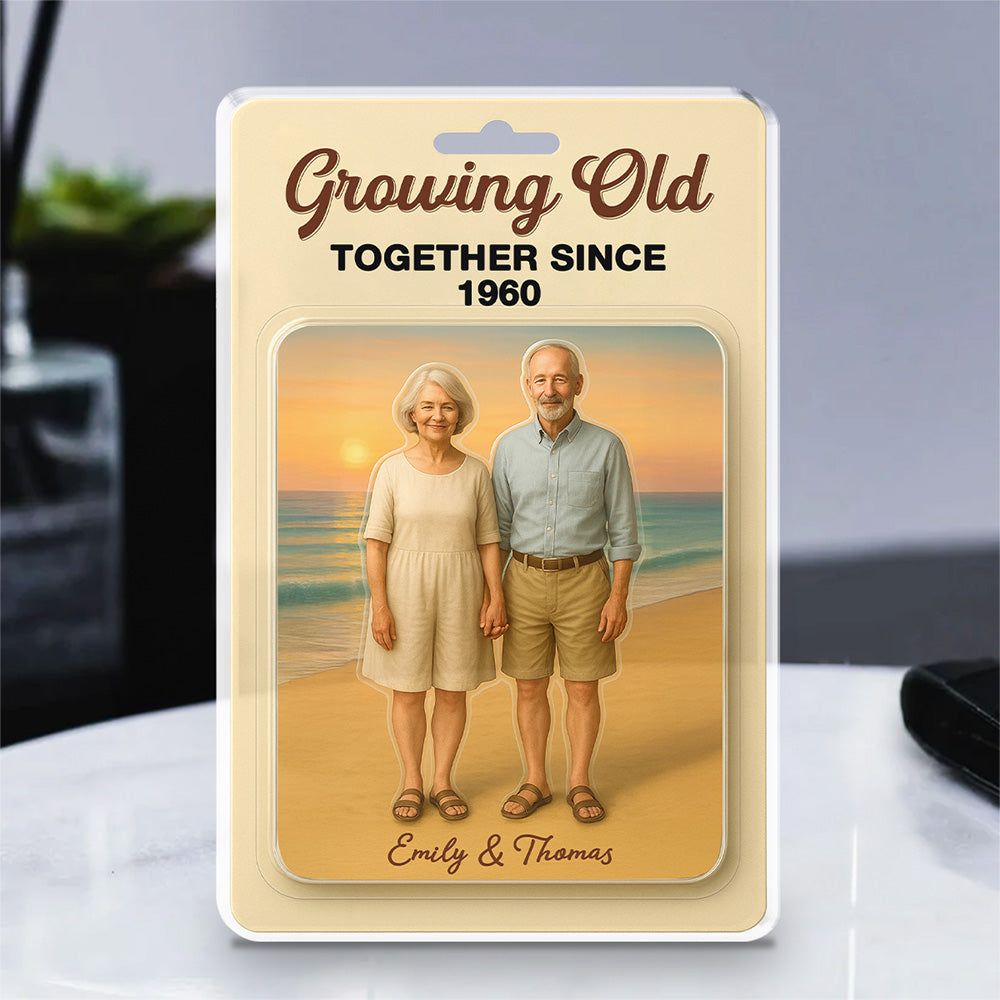 Growing Old Together - Personalized Custom Acrylic Plaque